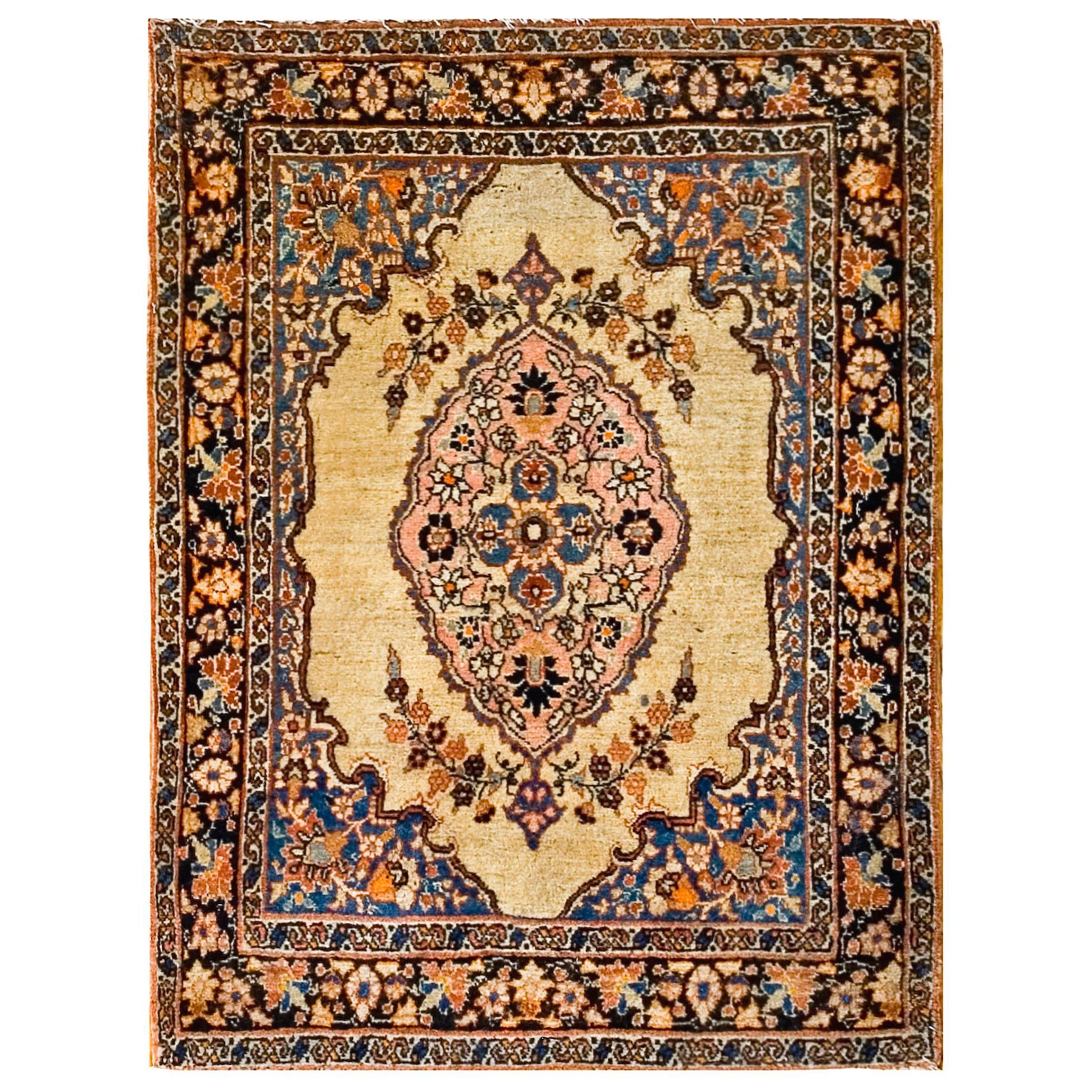 Late 19th Century Persian Tabriz Haji Jalili Rug ( 2' x 2'10" - 61 x 86 )
