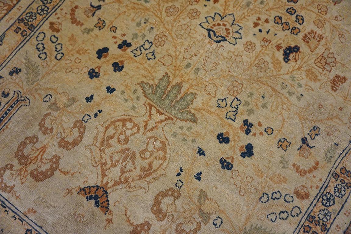 Persiano Tappeto da preghiera persiano Tabriz della fine del XIX secolo in vendita