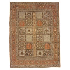 Antique Late 19th Century Persian Tabriz Rug