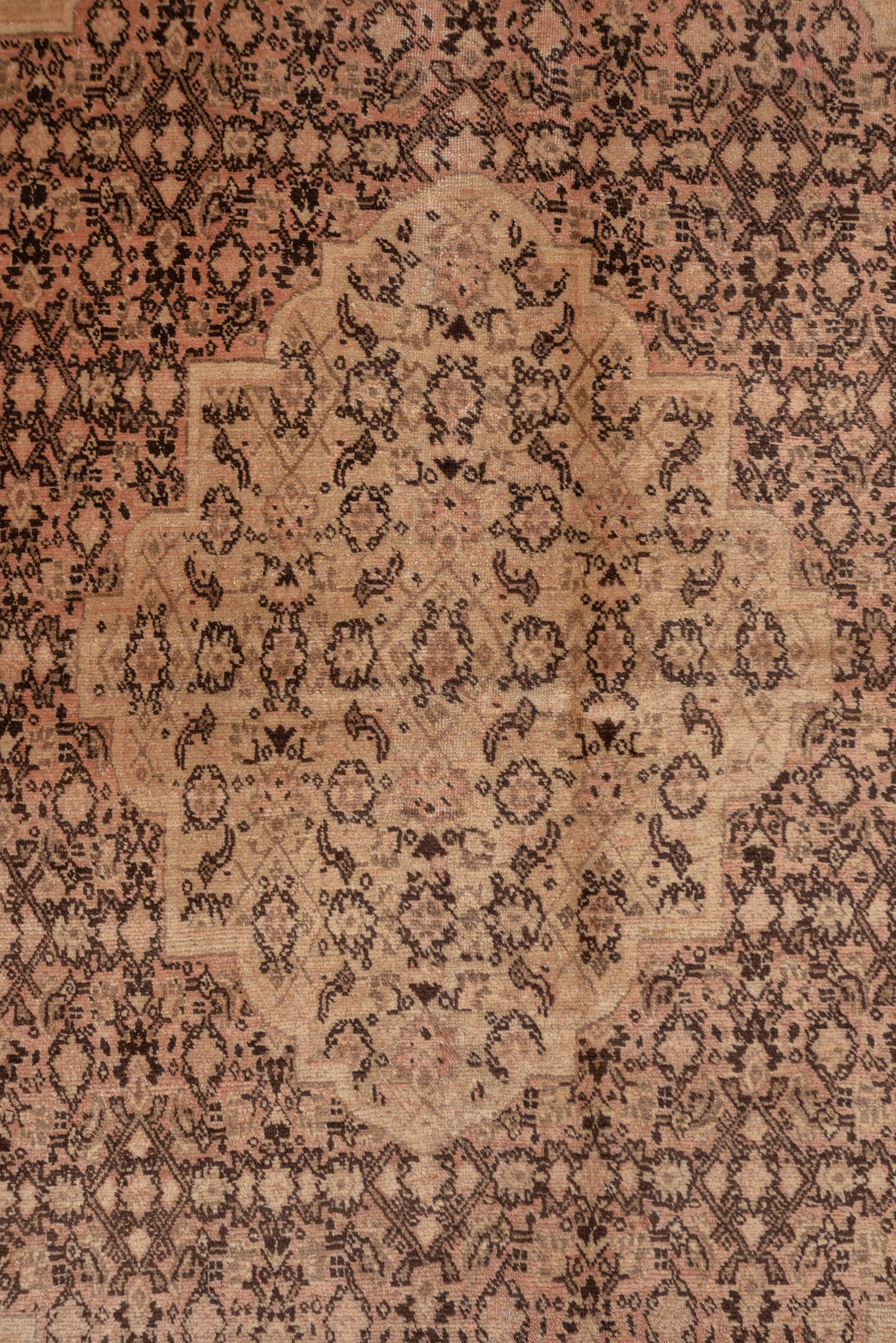 Early 20th Century Antique Persian Tabriz Rug with Medallion Circa 1900s