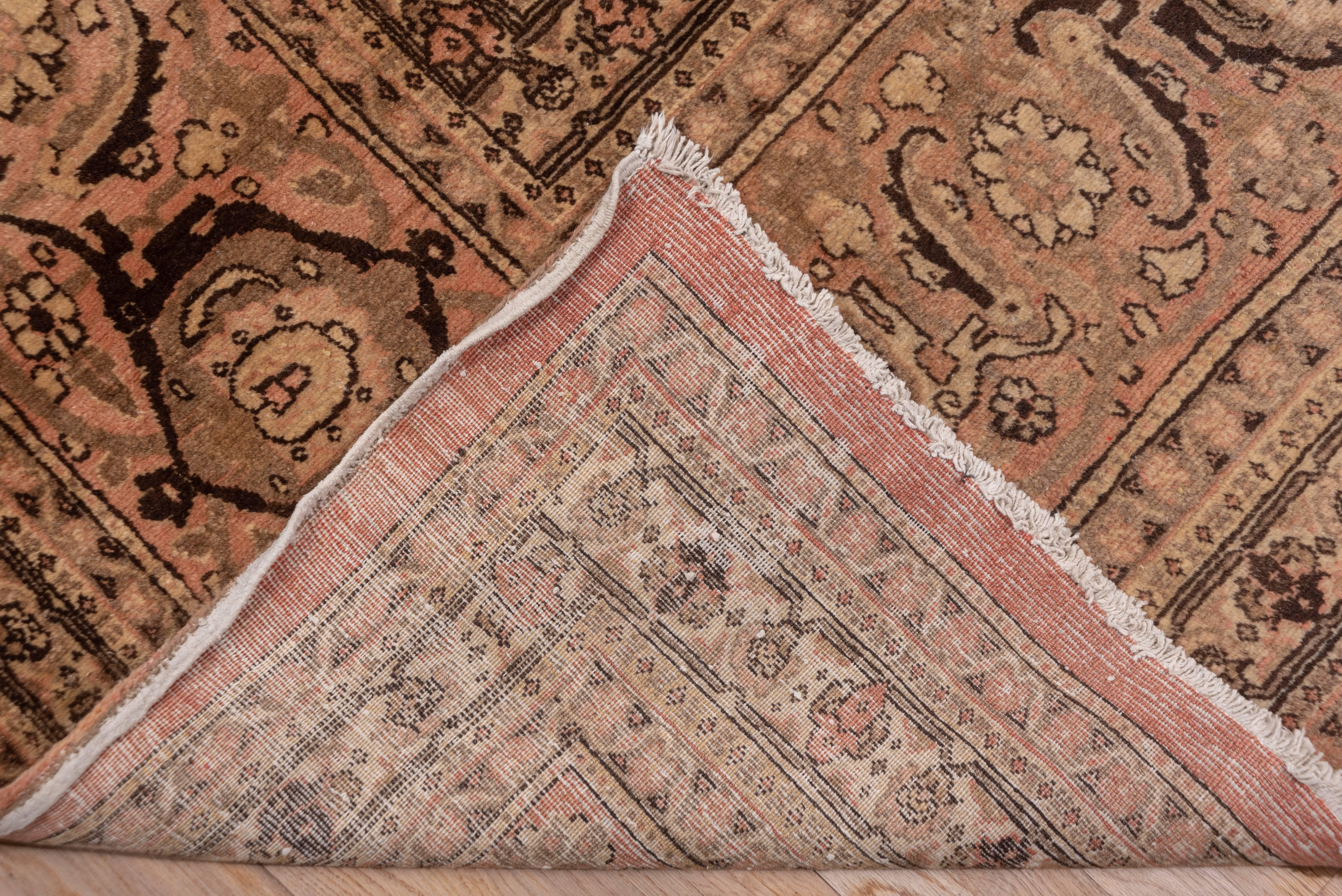 Antique Persian Tabriz Rug with Medallion Circa 1900s 1