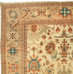 Late 19th Century Persian Ziegler Sultanabad Rug