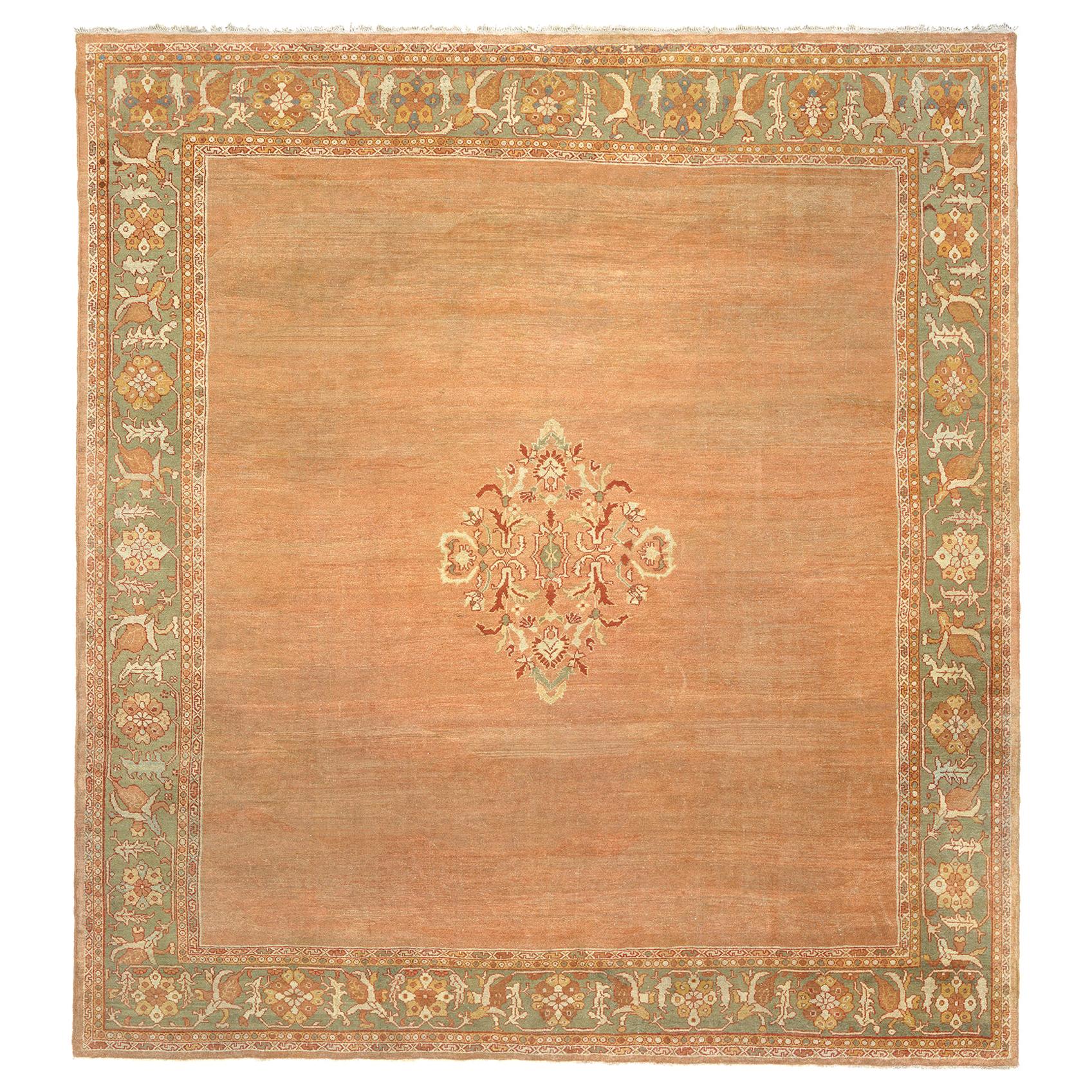 Late 19th Century Persian Ziegler Sultanabad Rug For Sale