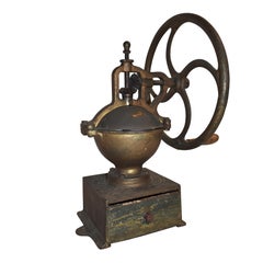 Late 19th Century Peugeot Freres Brevetes S.G.D.G. Coffee Grinder