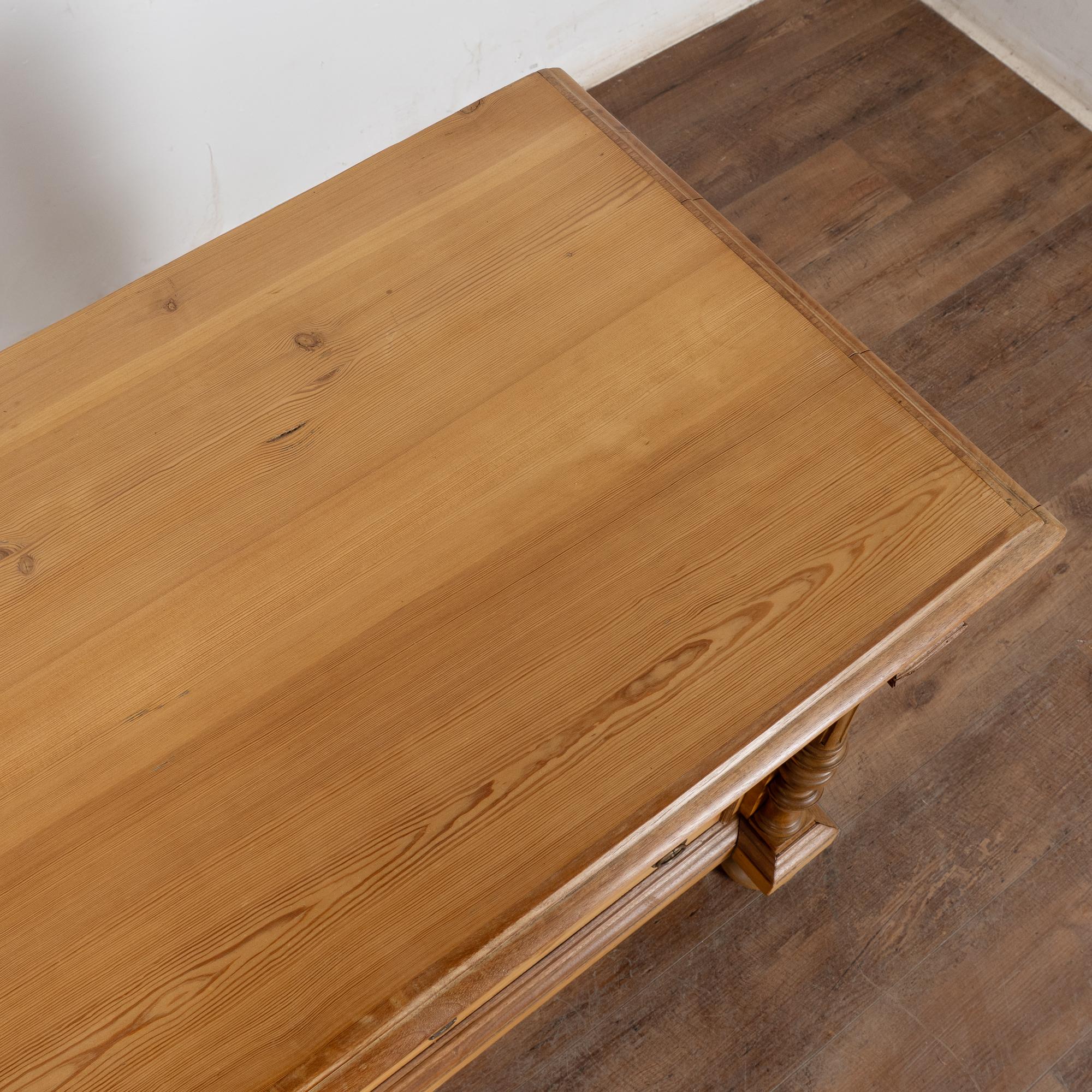 Late 19th Century Pine Chest of Four Drawers, Denmark For Sale 1