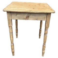 Late 19th Century Pine Side Table