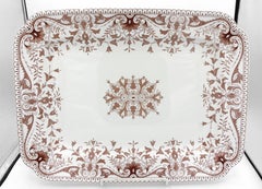 Plato de finales del siglo XIX de T&R Boote