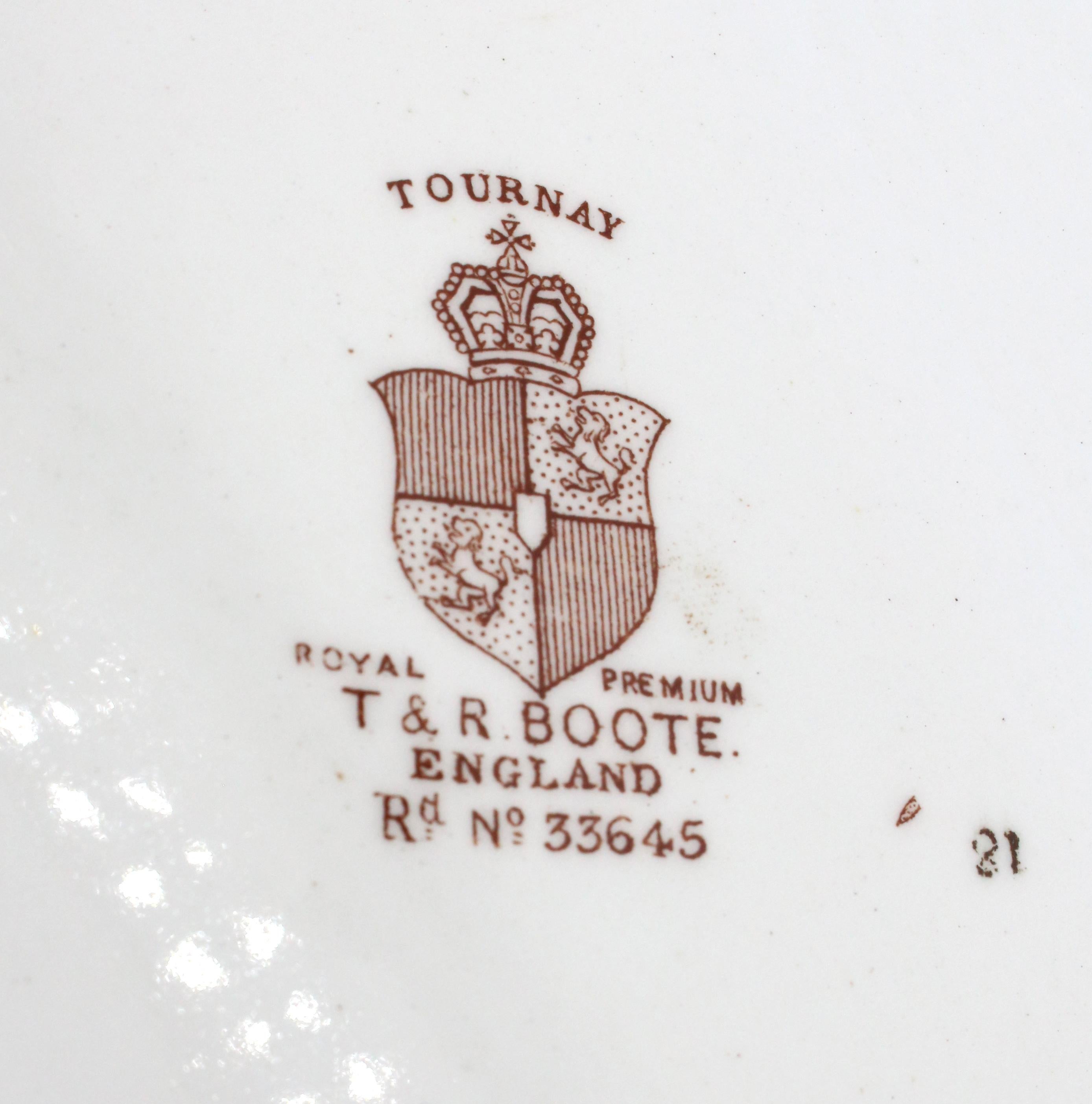 Late 19th Century Platter by T&R Boote In Good Condition In Chapel Hill, NC