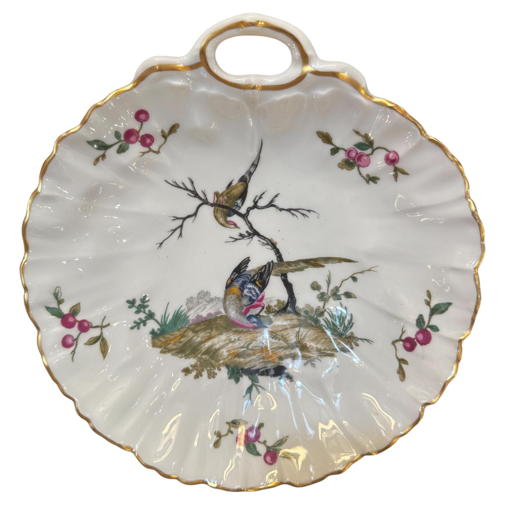 Late 19th Century Porcelaine De Paris Dish