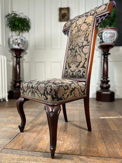 Late 19th century prie dieu chair