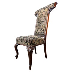 Late 19th century prie dieu chair
