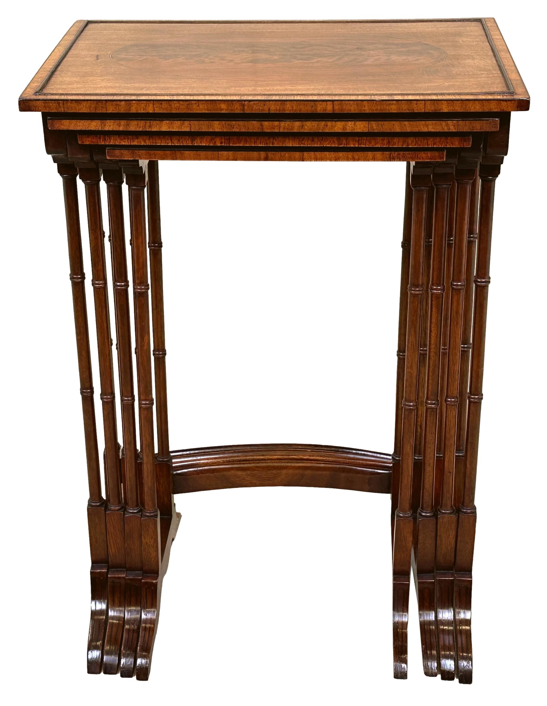 Late 19th Century Quartetto Nest Of Four Coffee Tables 3