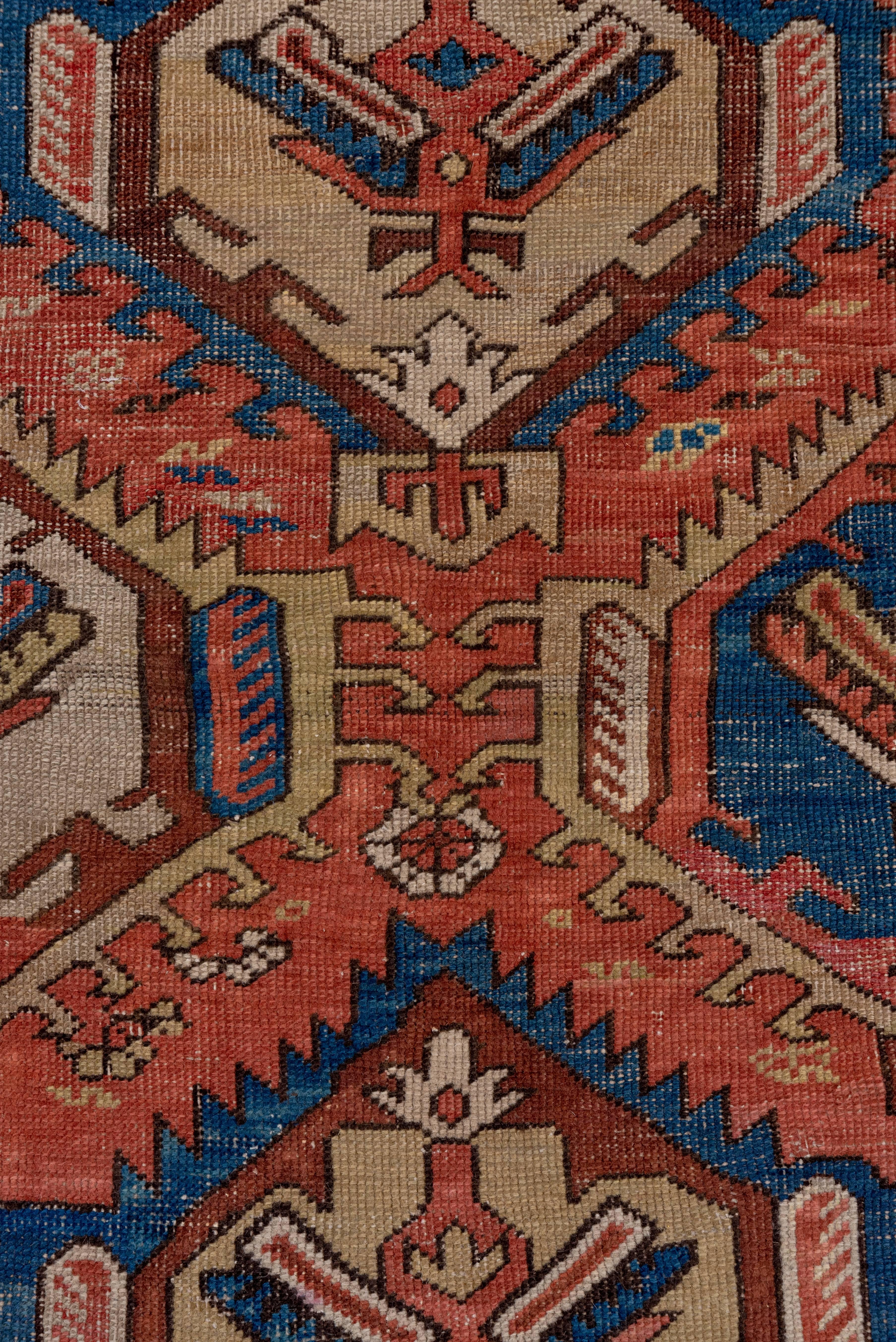 Hand-Knotted Late 19th Century Rare Bakhshayesh Rug