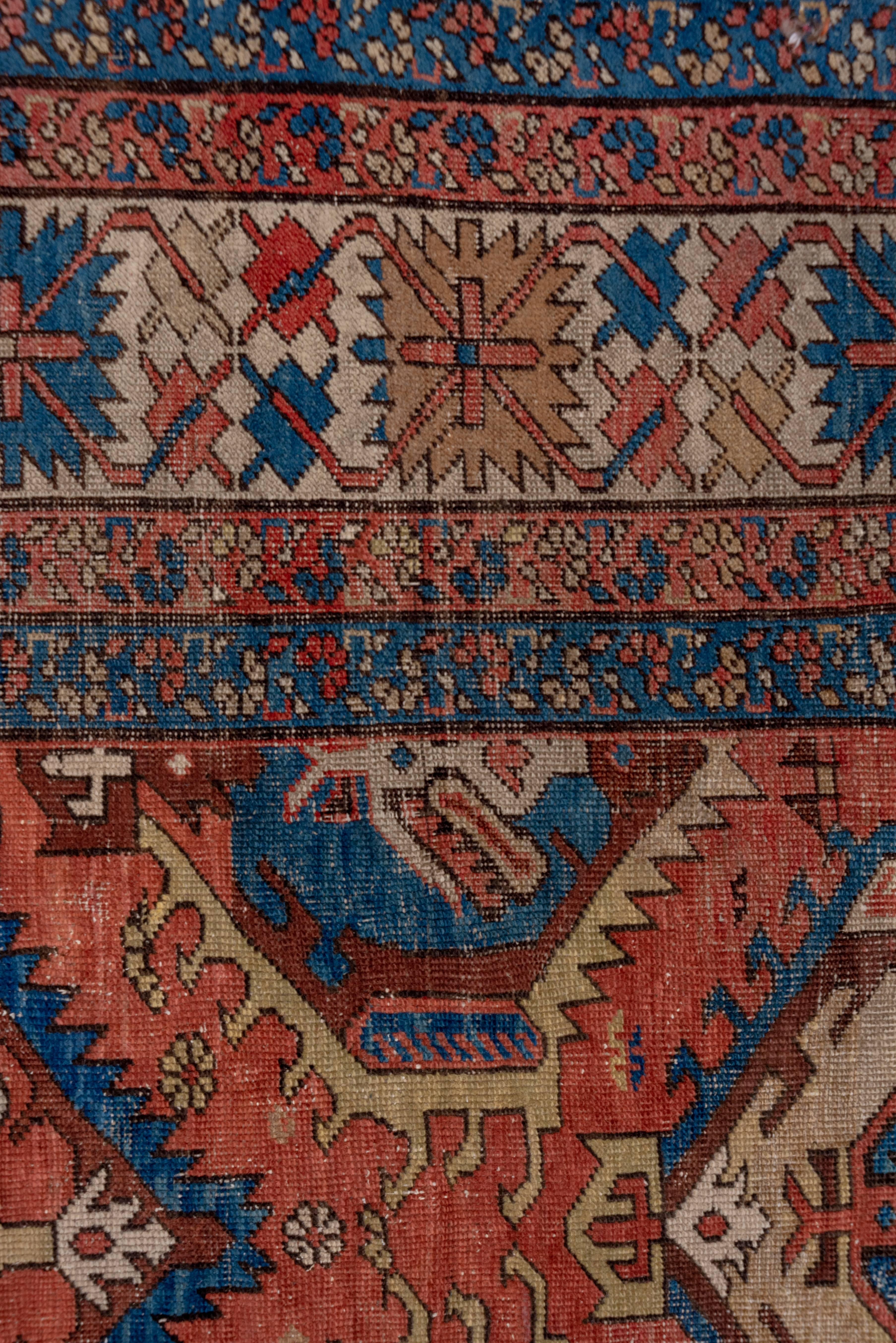 Wool Late 19th Century Rare Bakhshayesh Rug