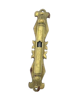 Late 19th Century Rare Indian Brass Mezuzah Case from Cochin