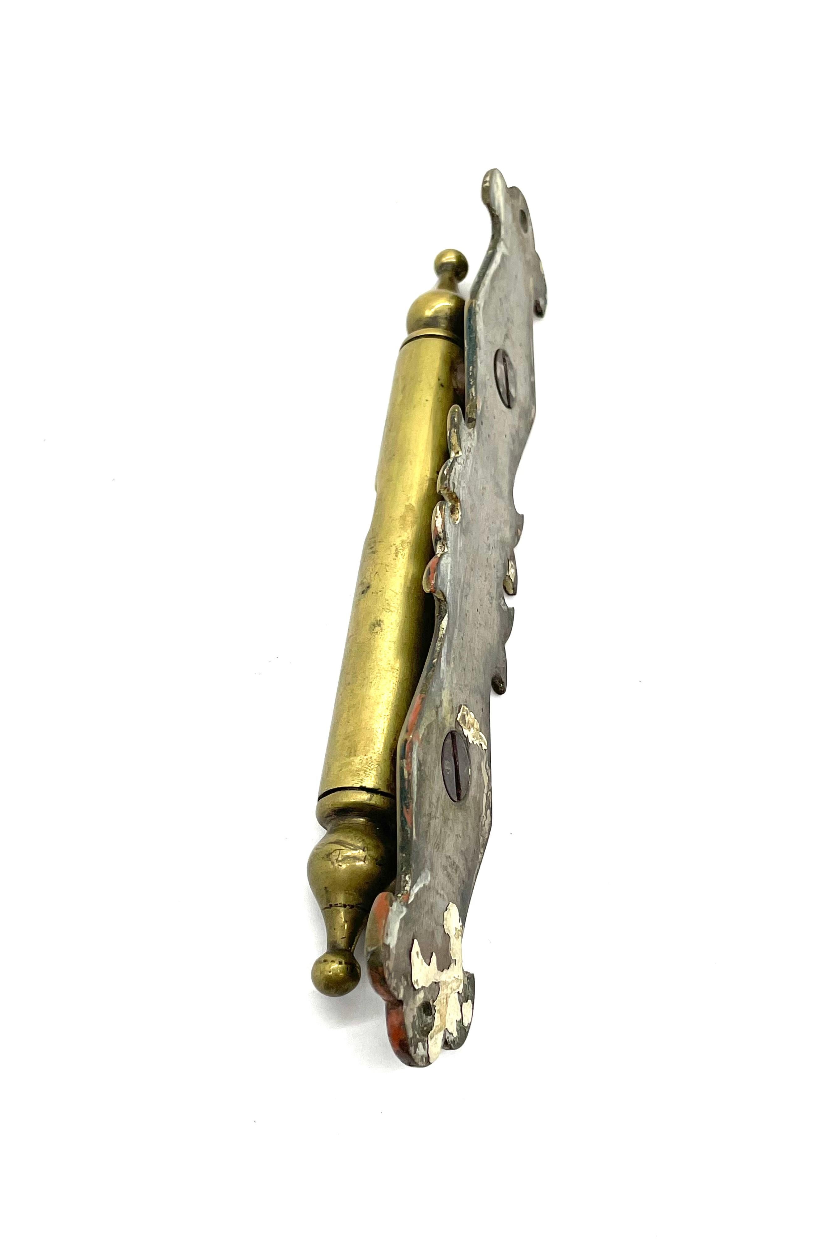 Late 19th Century Rare Indian Brass Mezuzah Case from Cochin 1