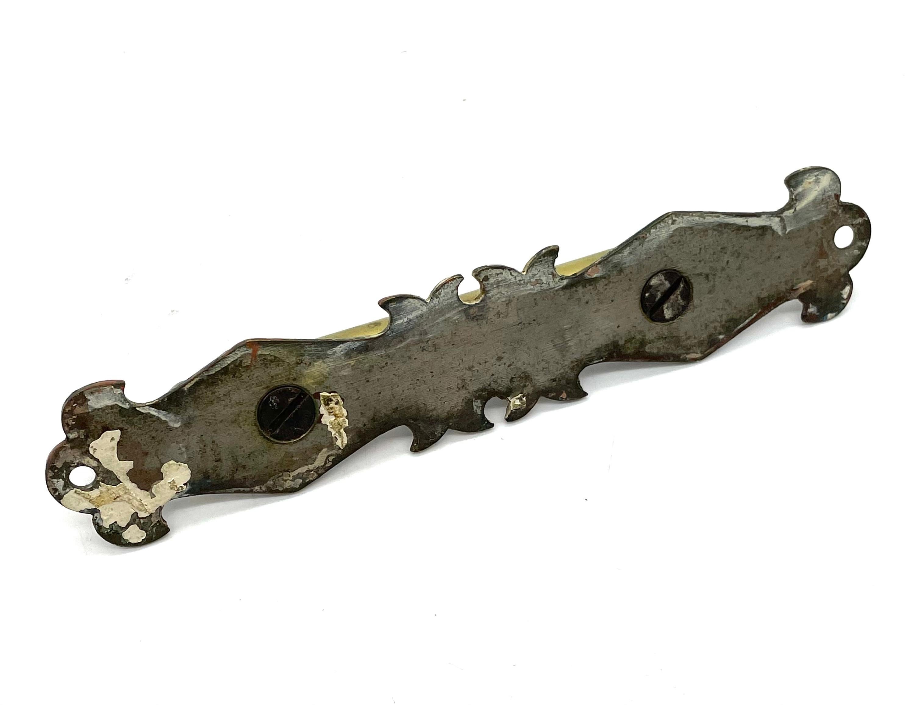 Late 19th Century Rare Indian Brass Mezuzah Case from Cochin 2