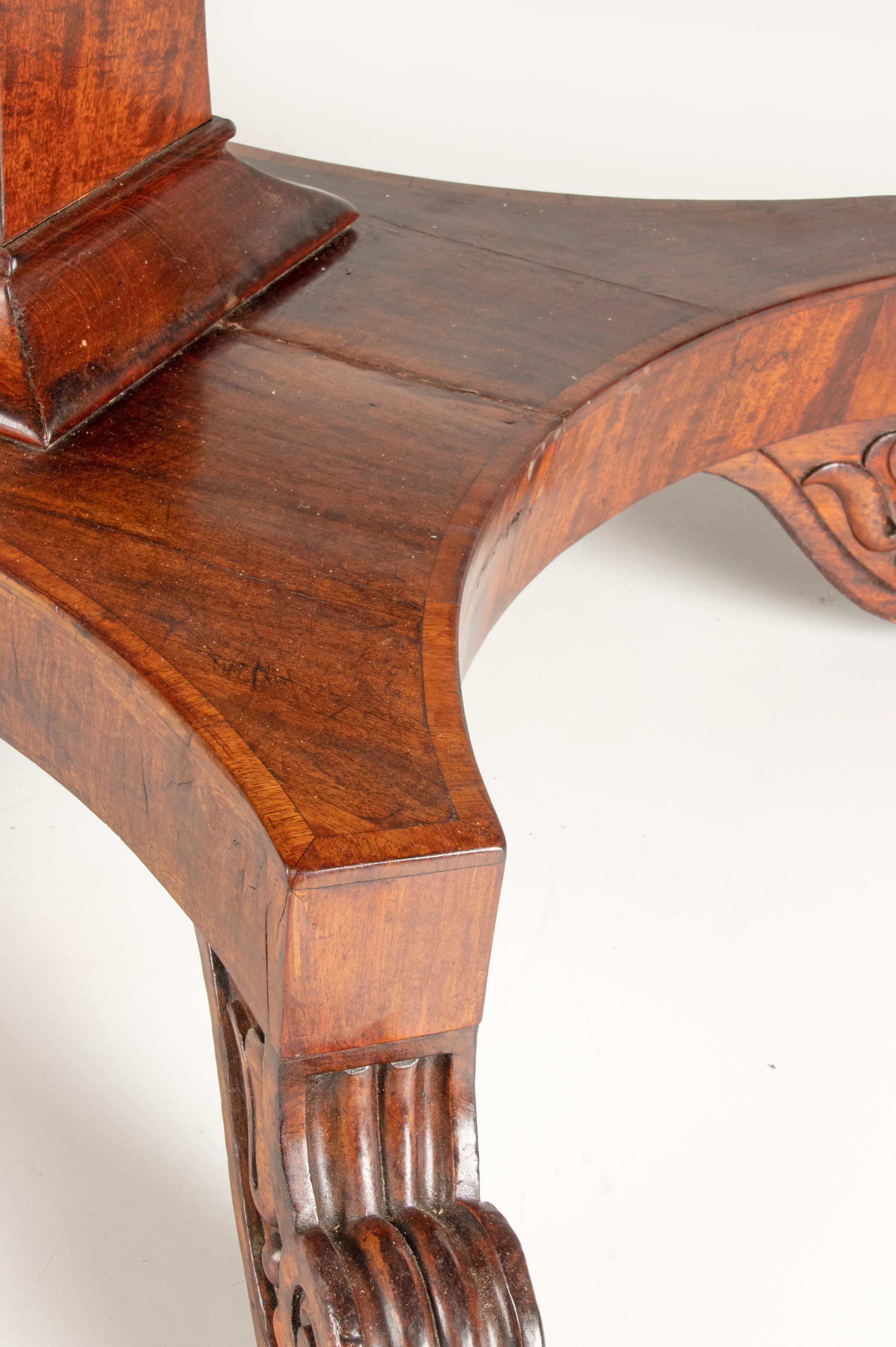 Late 19th Century Regency Mahogany Dining Table For Sale 5