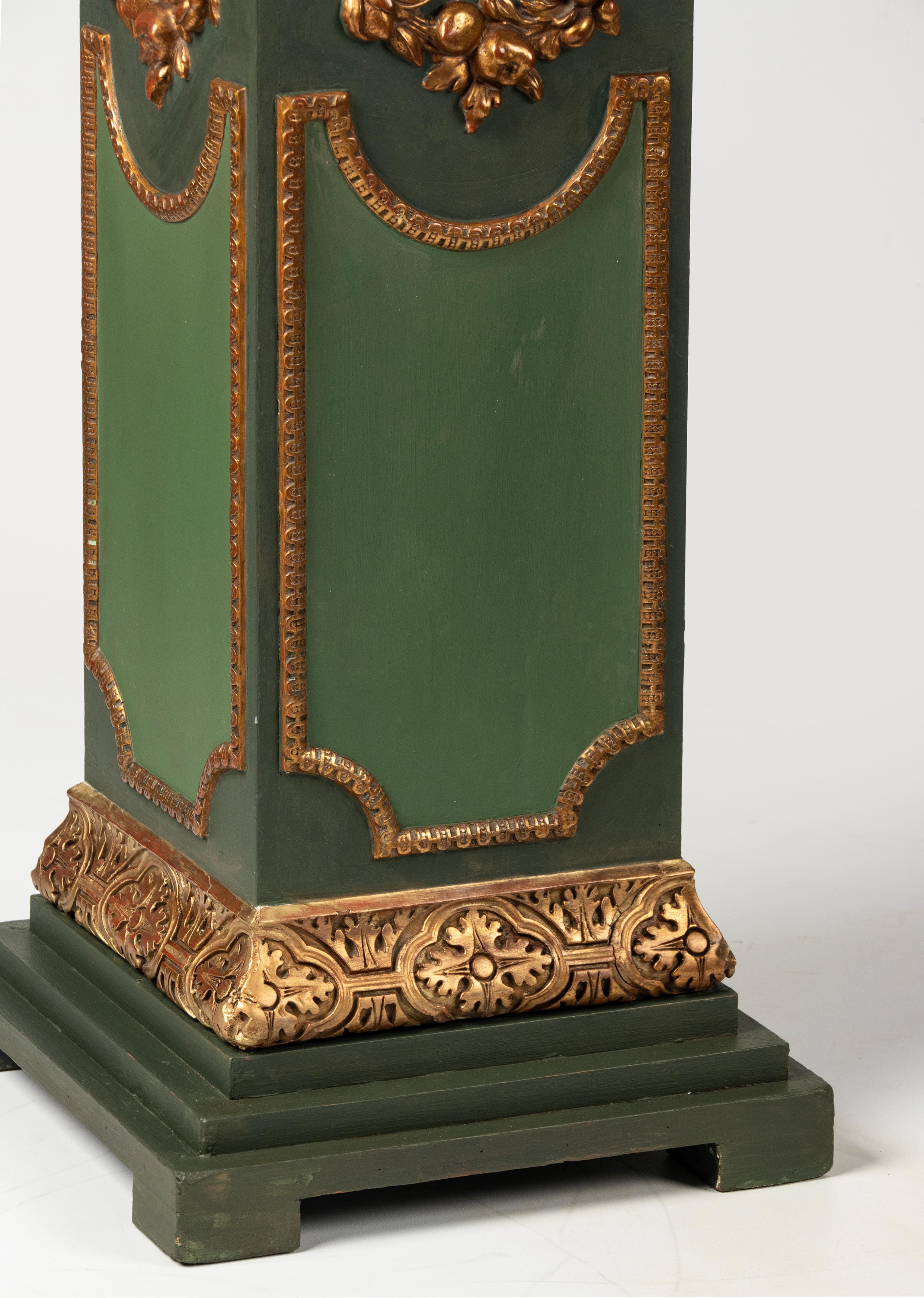 Late 19th Century Renaissance Style Pedestal / Vase stand For Sale 6