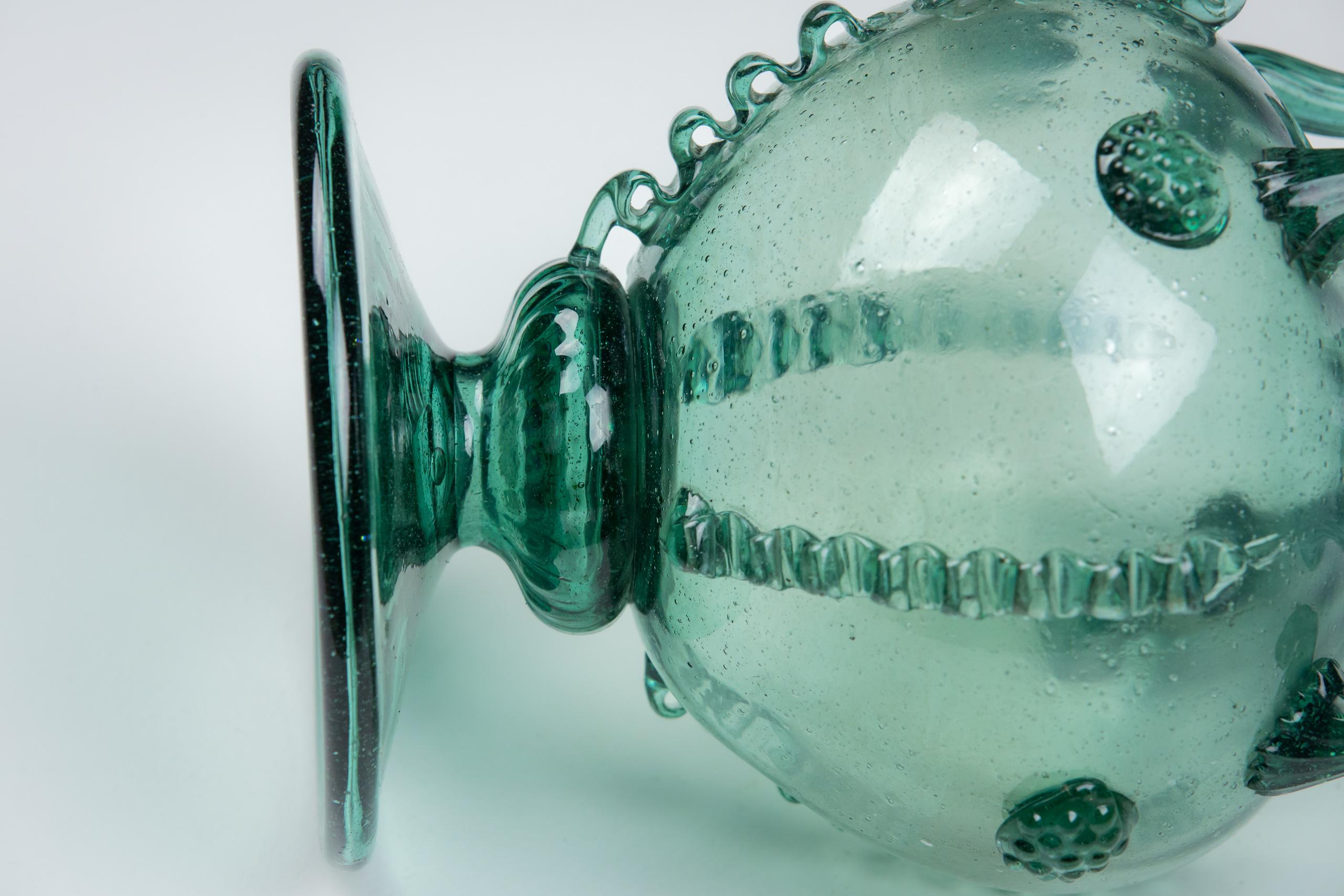 Vase en verre de style roman de la fin du 19e siècle en vente 5