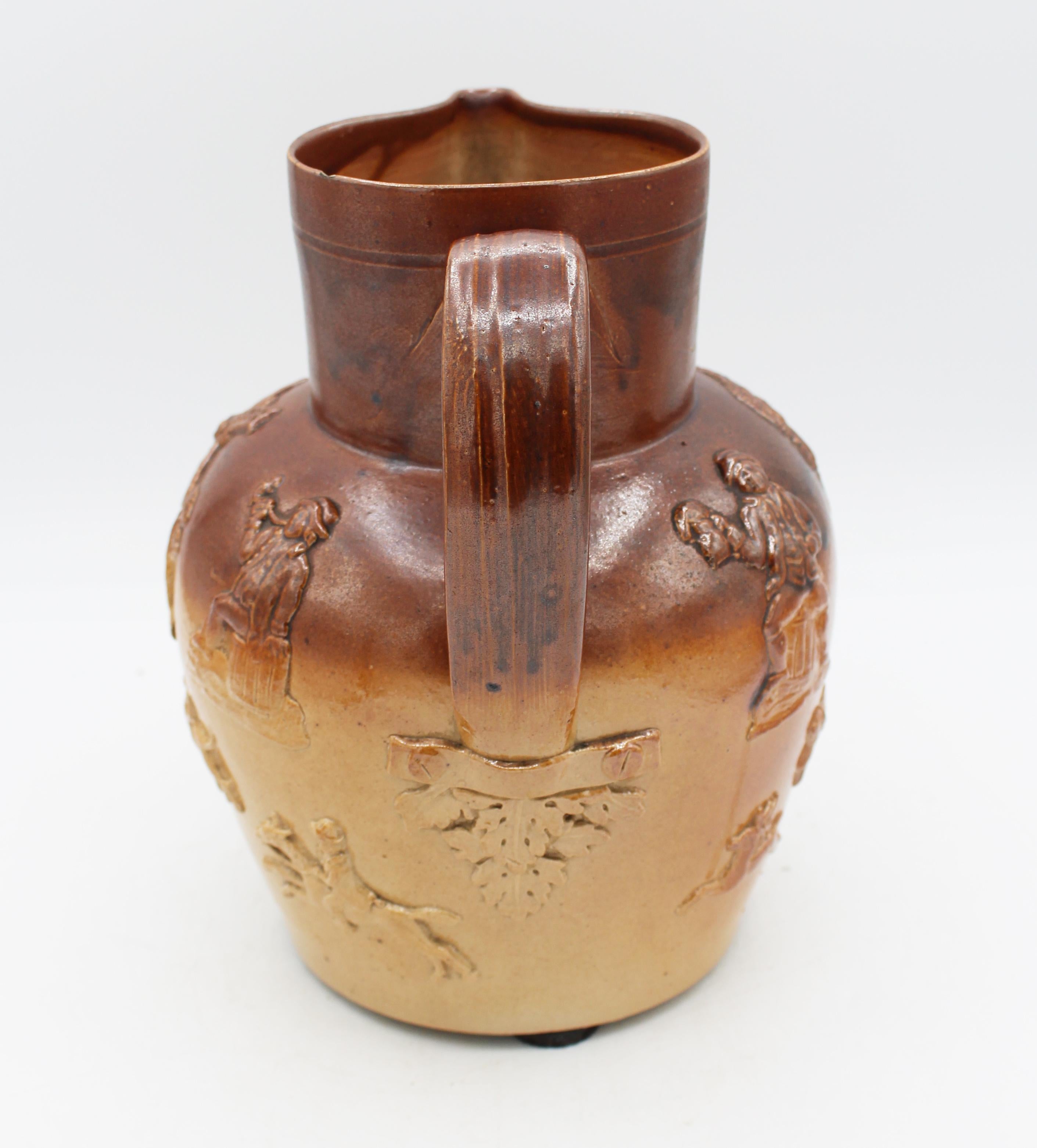 Late 19th Century Royal Doulton, Lambeth, London Stoneware Jug (Englisch) im Angebot