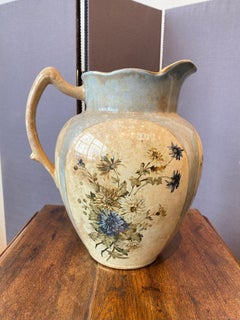 Late 19th Century Royce Ironstone Transferware Pitcher