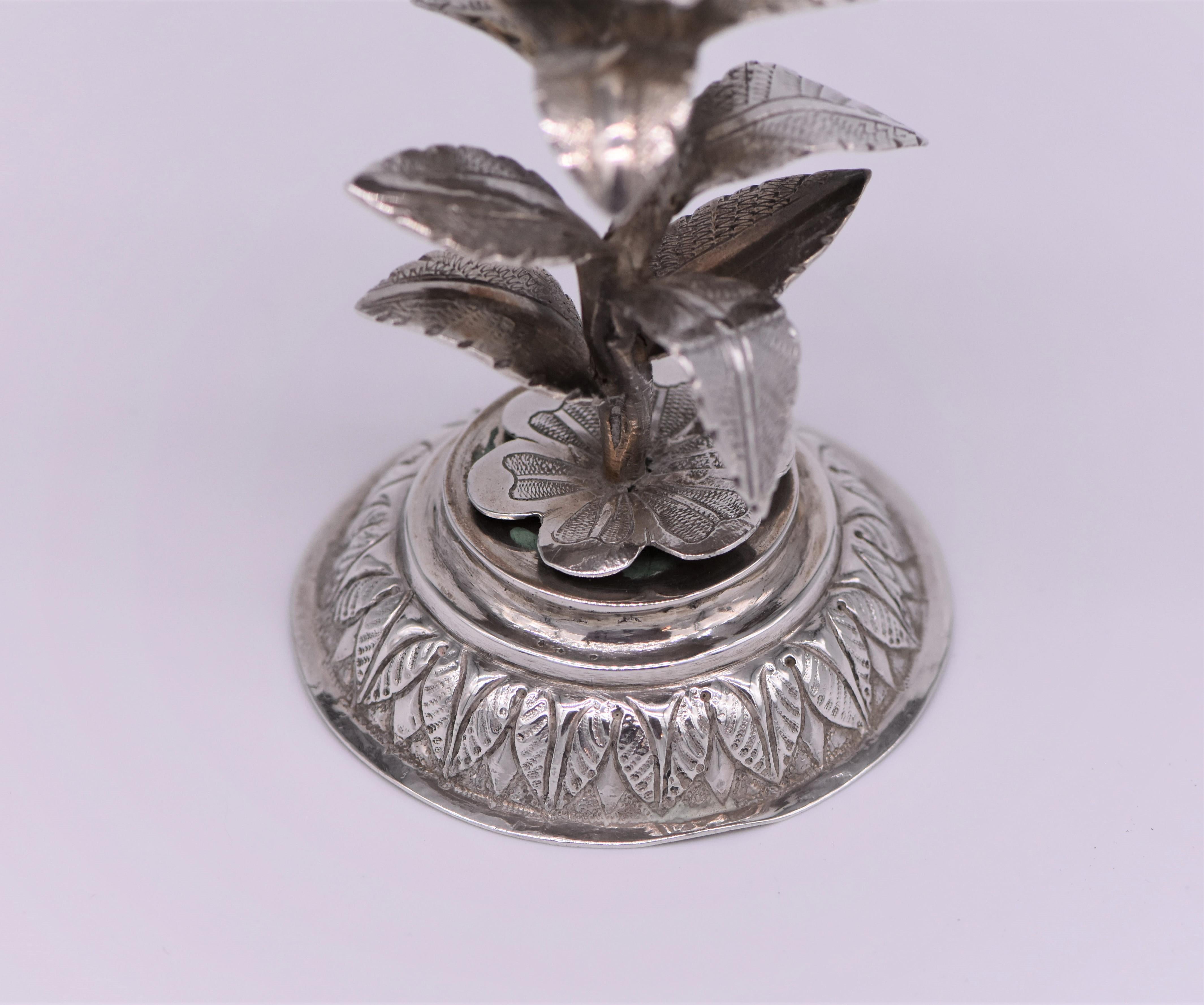 Late 19th Century Russian Empire Silver Spice Container In Excellent Condition In New York, NY