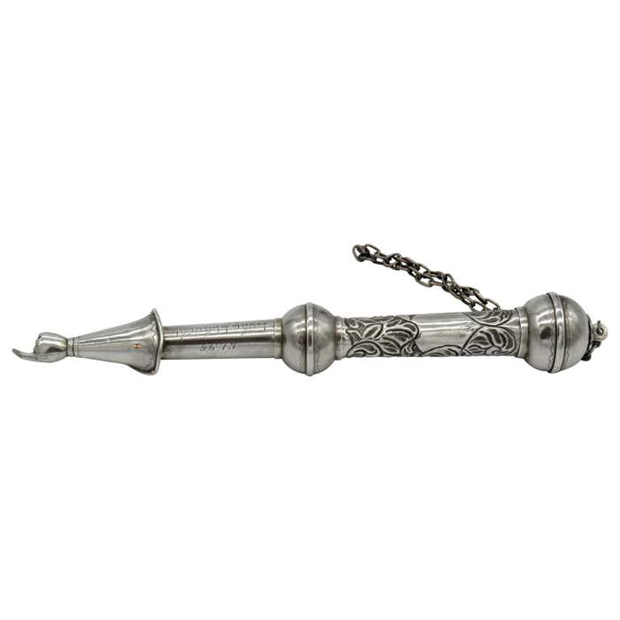 Soviet Pointer Late 19th Century Russian Silver Torah Pointer For Sale at 1stDibs ...
