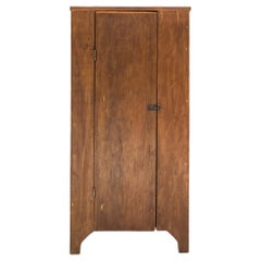 Late 19th Century Rustic American Pine Cabinet