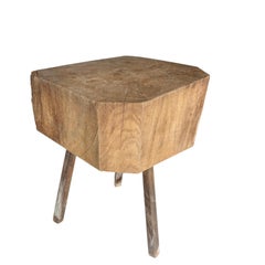 Late 19th Century Rustic French Butcher Table