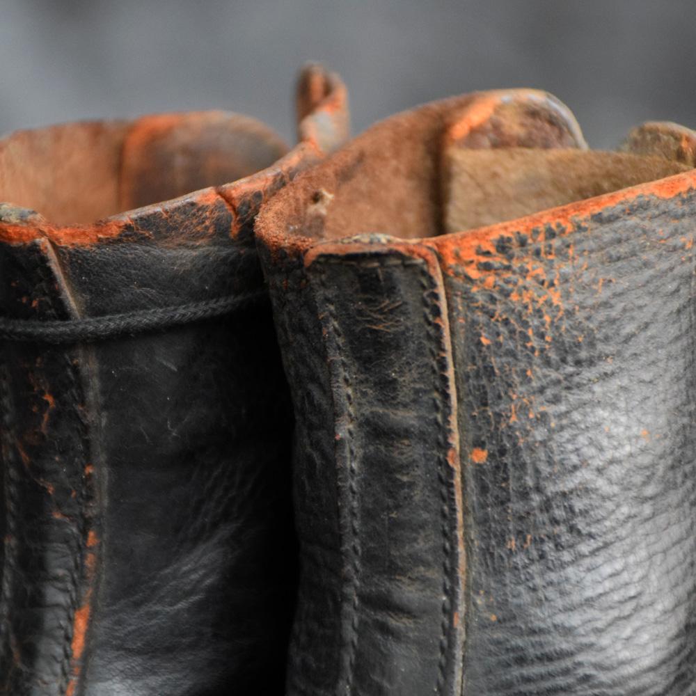 British Late 19th Century Salesman’s Sample Handmade Leather Boots
