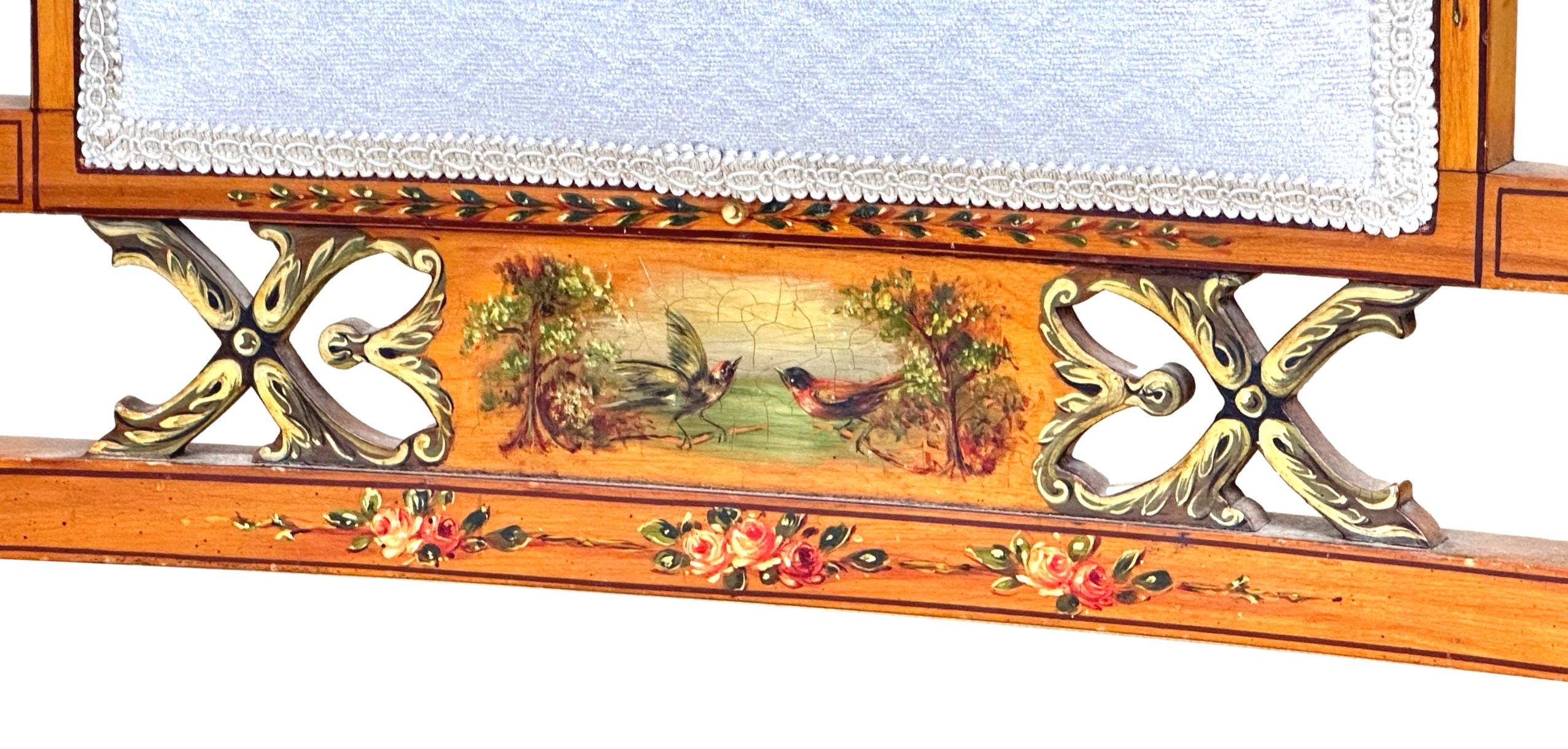 Suite de salon édouardienne en bois satiné de la fin du XIXe siècle Bon état - En vente à Bedfordshire, GB
