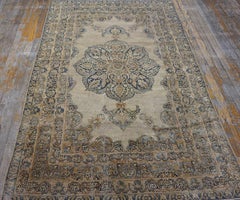 Late 19th Century S.E. Persian Kirman Lavar Carpet