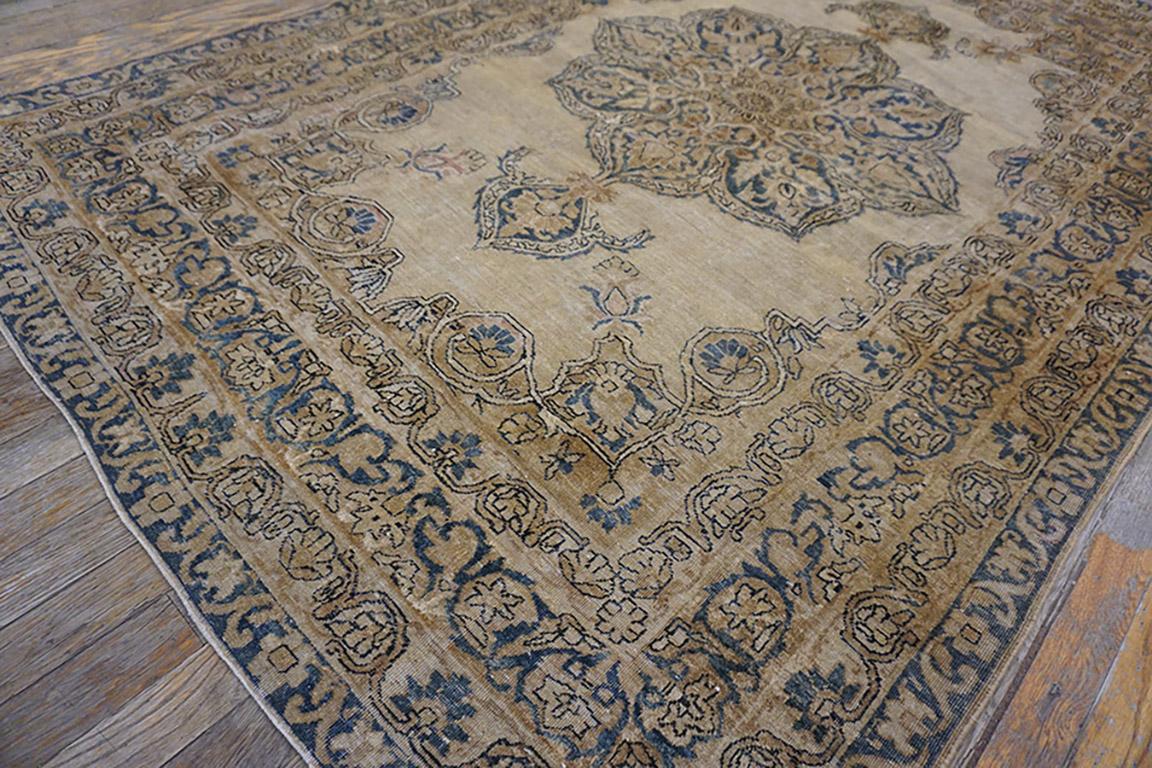 Fine XIX secolo Fine del XIX secolo S.E. Tappeto persiano Kirman Lavar in vendita