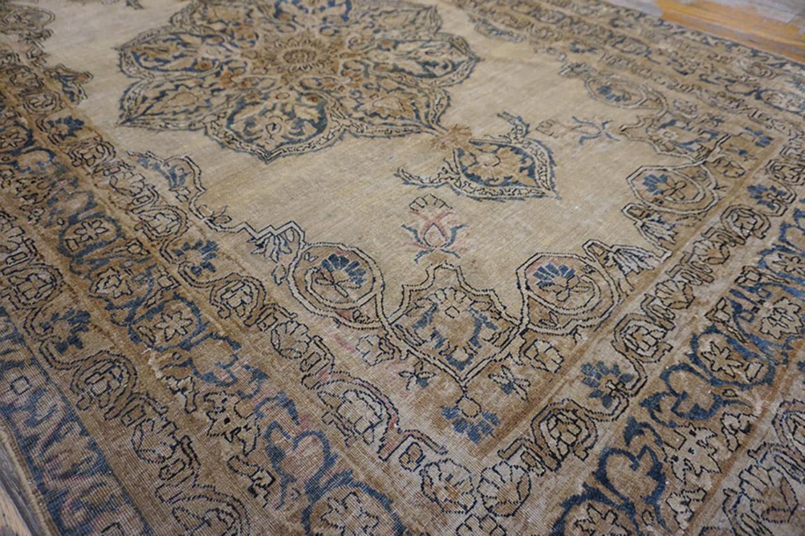 Fine del XIX secolo S.E. Tappeto persiano Kirman Lavar in vendita 1