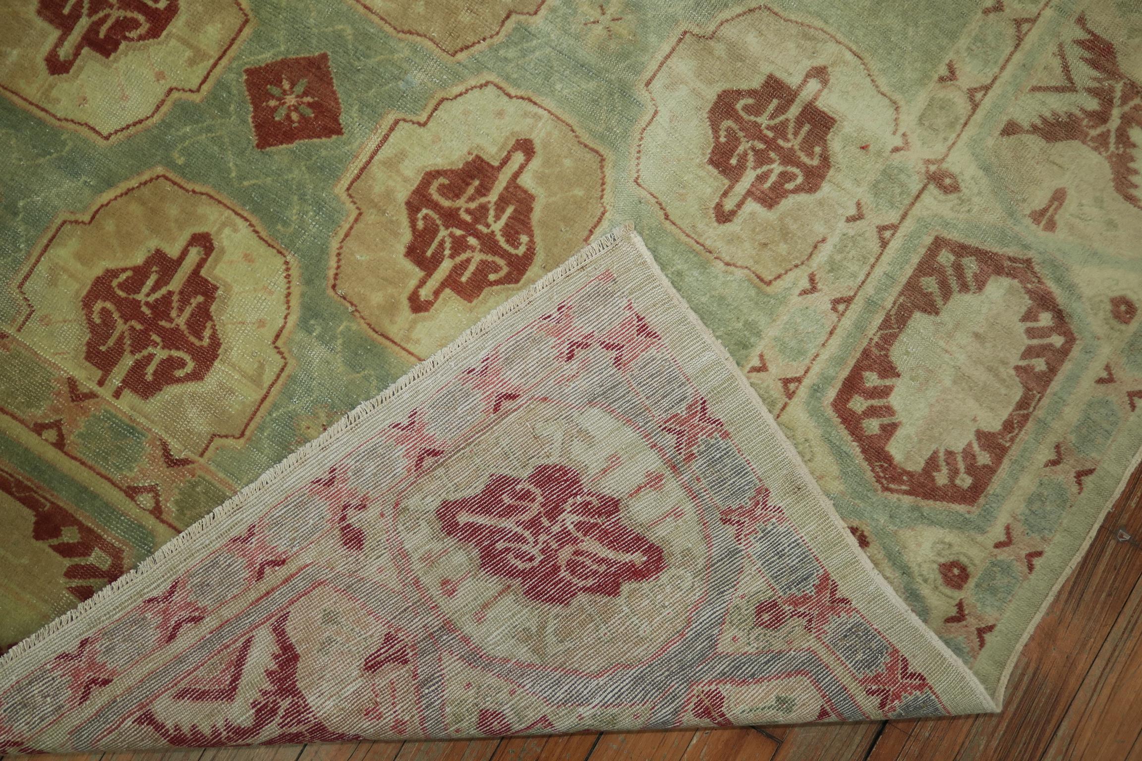 Fin du 19e siècle, tapis turc Sivas antique à l'écume de mer Bon état - En vente à New York, NY