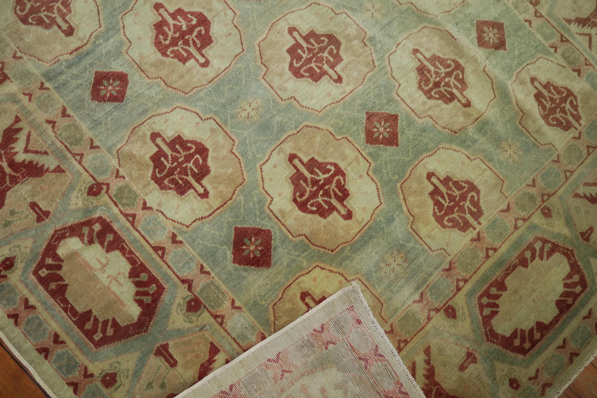 Antiker türkischer Sivas-Teppich aus Seeschaum des späten 19. Jahrhunderts im Angebot 1