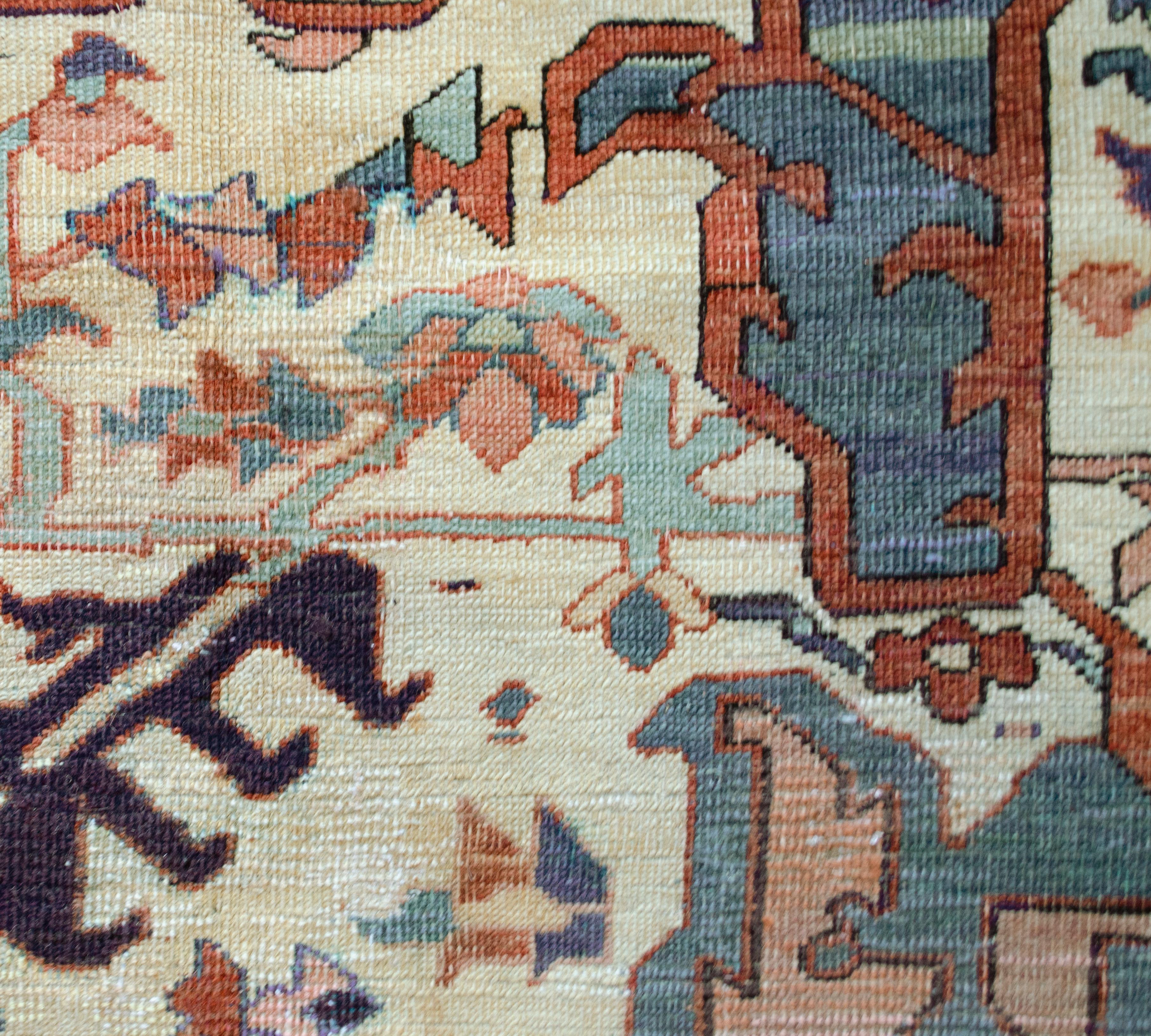 Oversized Late 19th Century Serapi Rug from North West Persia 11'9