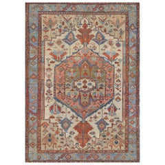 Late 19th Century Serapi Rug from North West Persia