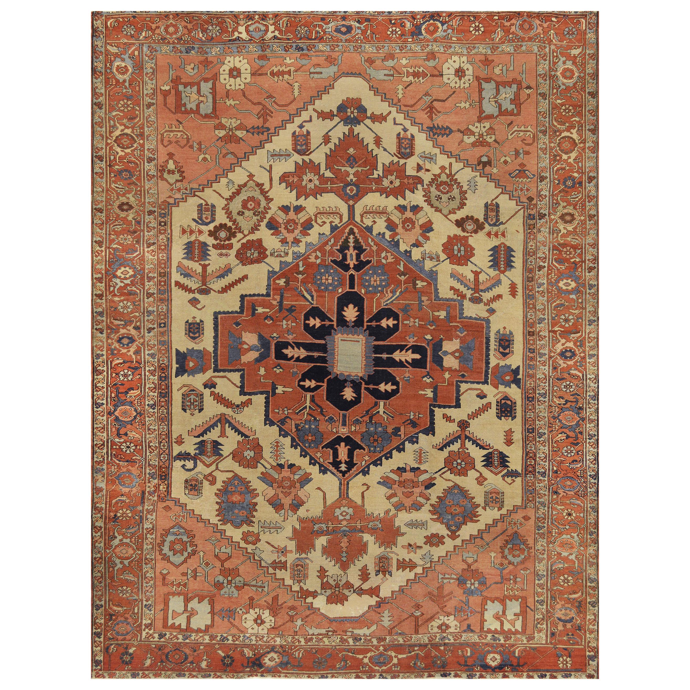 Late 19th Century Serapi Rug from North West Persia