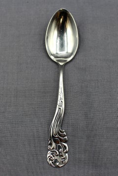 Late 19th Century Set of 10 Sterling Demitasse Spoons by Frank Whiting