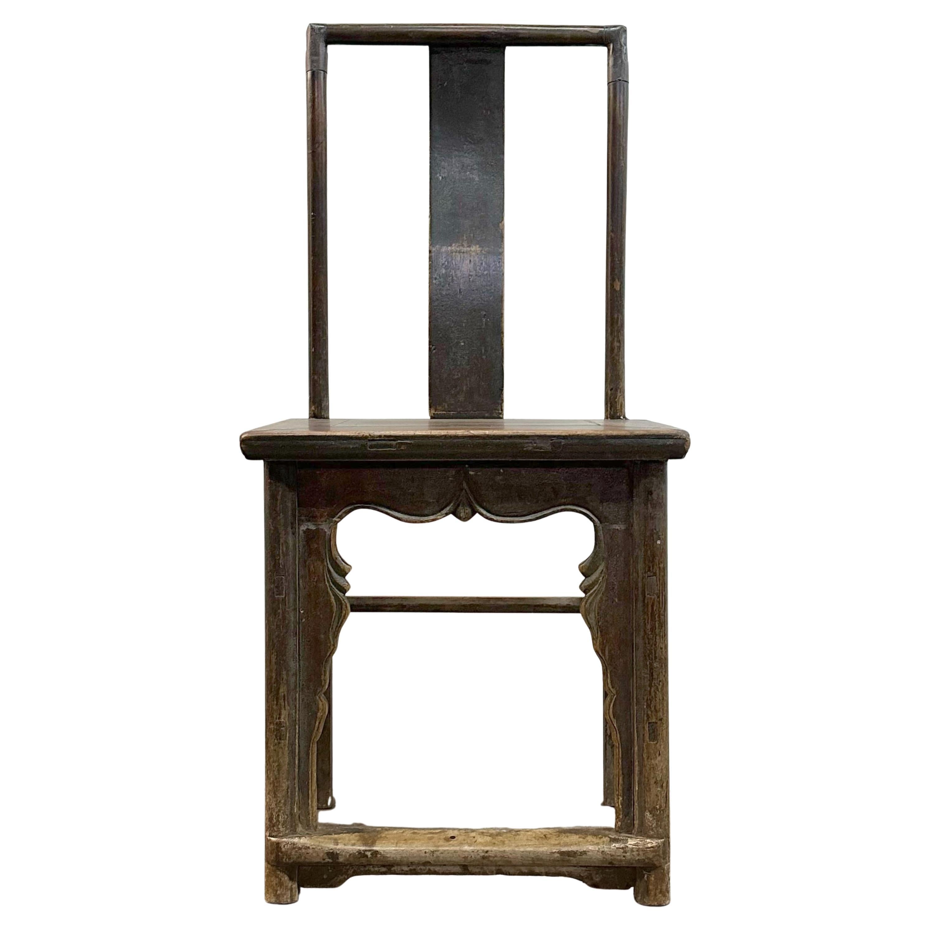 Late 19th Century Shanxi Lamp-hanger Chair
