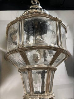 Late 19th century Silver Plated Caldwell Lantern