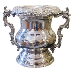 Late 19th Century Silver-Plated Ice Bucket –  England