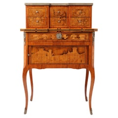Antique Late 19th Century Small Ladies’ Writing Desk