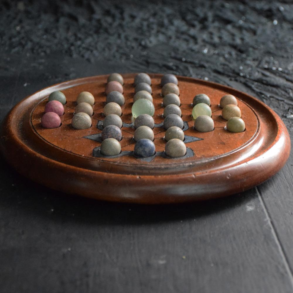 Late 19th Century Solitaire Board Game In Good Condition In London, GB