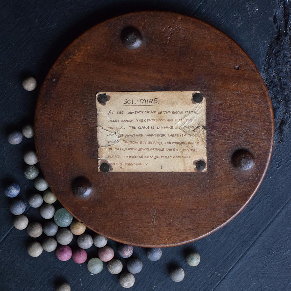 Late 19th Century Solitaire Board Game 1