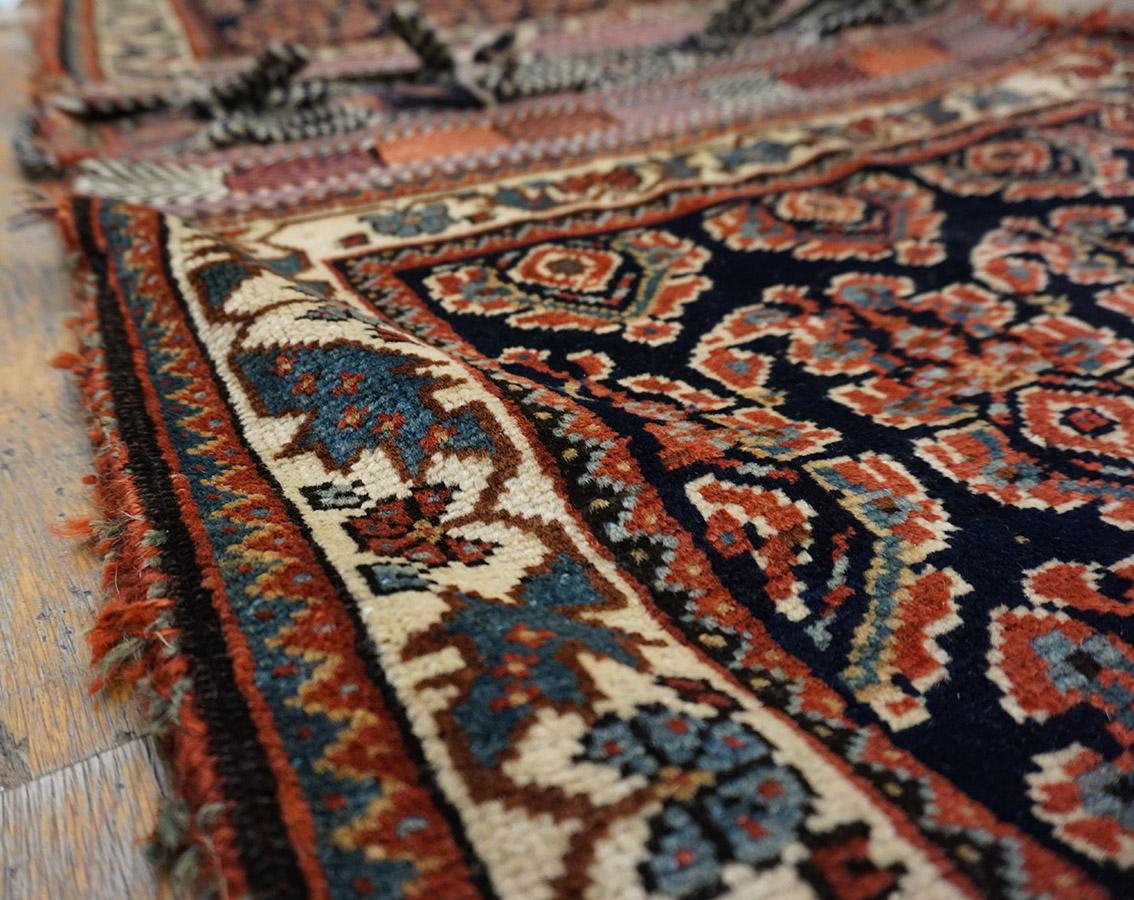 Late 19th Century S. Persian Afshar Saddle Bag Carpet ( 2' x 4'2