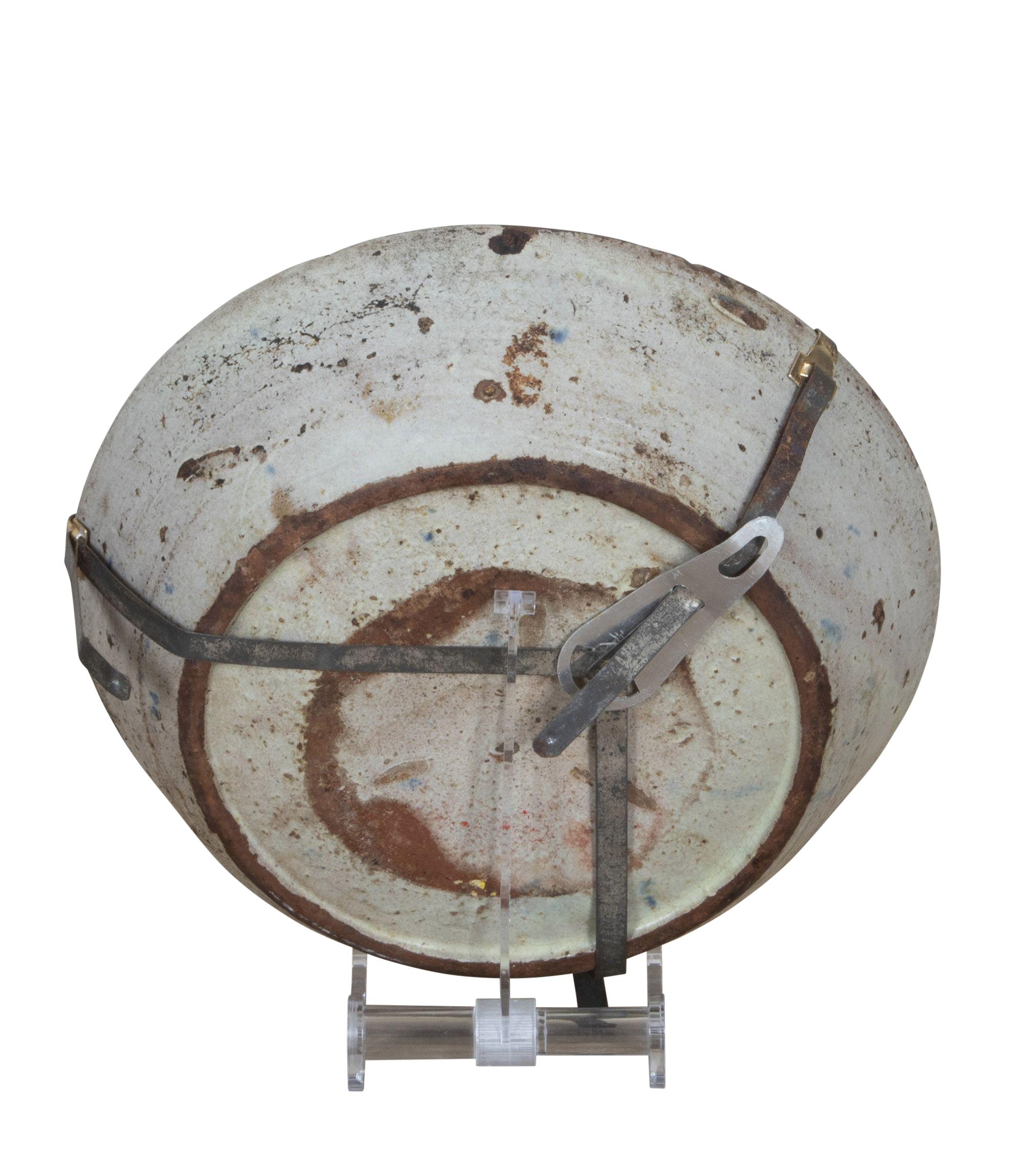 Ciotola in ceramica Fajalauza bianca e blu della fine del XIX secolo In condizioni buone in vendita a Tetbury, Gloucestershire