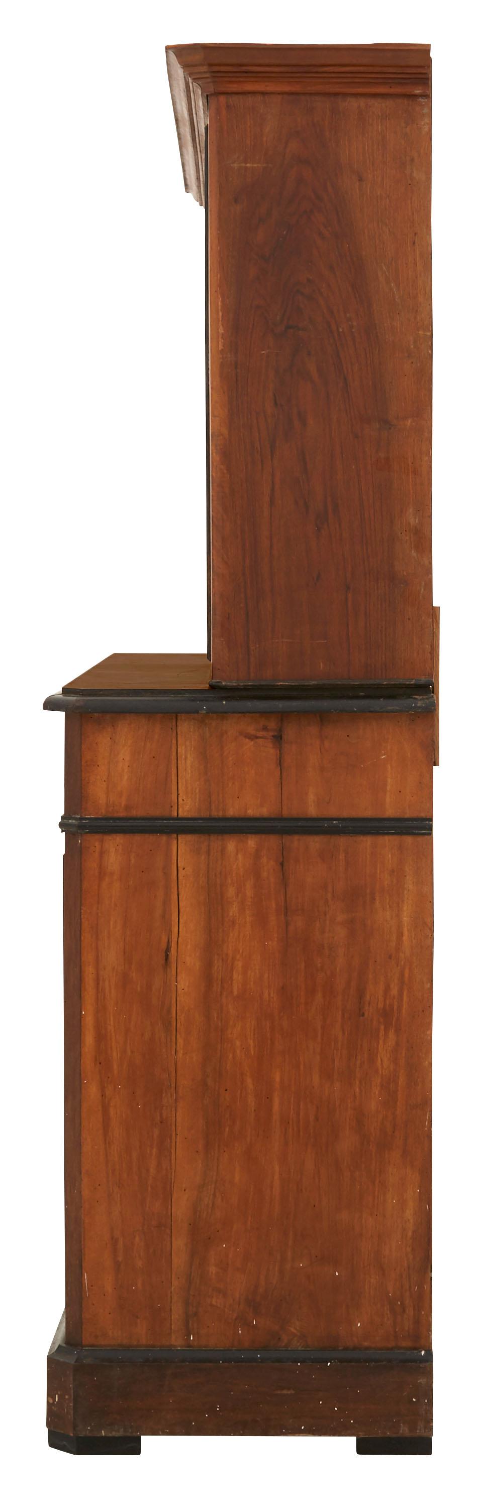 Arts and Crafts Late 19th Century Spanish Breakfront Cabinet